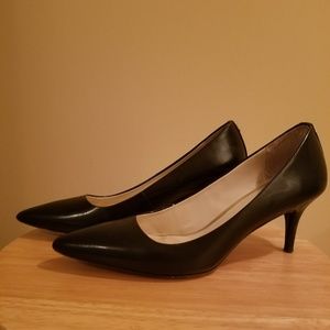 Black Coach Pumps